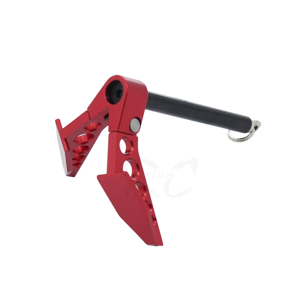 RC Car Metal Trailer Tow Hook Accessories Winch Anchor Chains Truck Nuts for 1/10 Crawler TRX4 TRX6 D90 SCX10 86100 CC01 MN99S