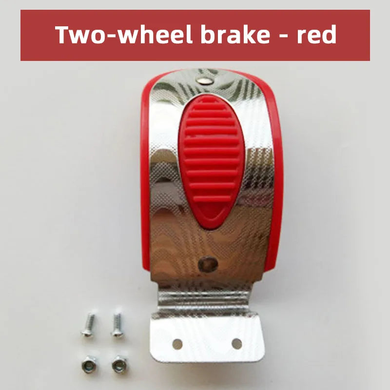 Scooter brake accessories brake pads children three or four wheeler skid rear wheel brake pads scooter back wheel brake