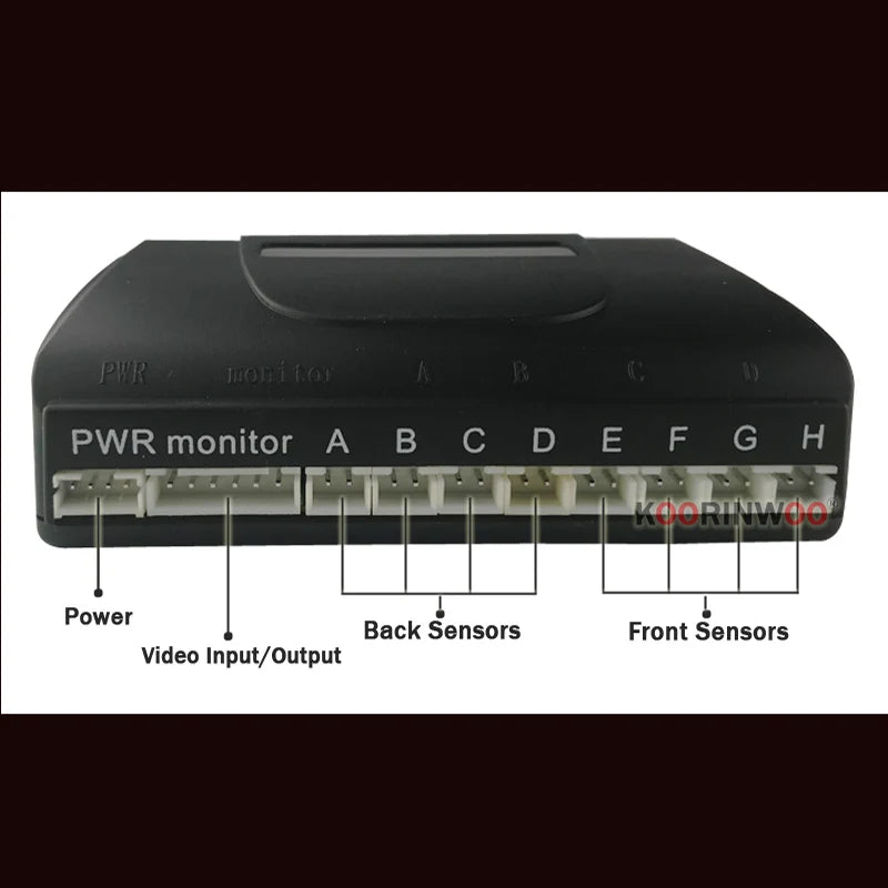 Cars Parktronic Sensors Reversing Front Radar Detector Devices AHD Camera Monitor System Electronic Accessories Vehicle Parking