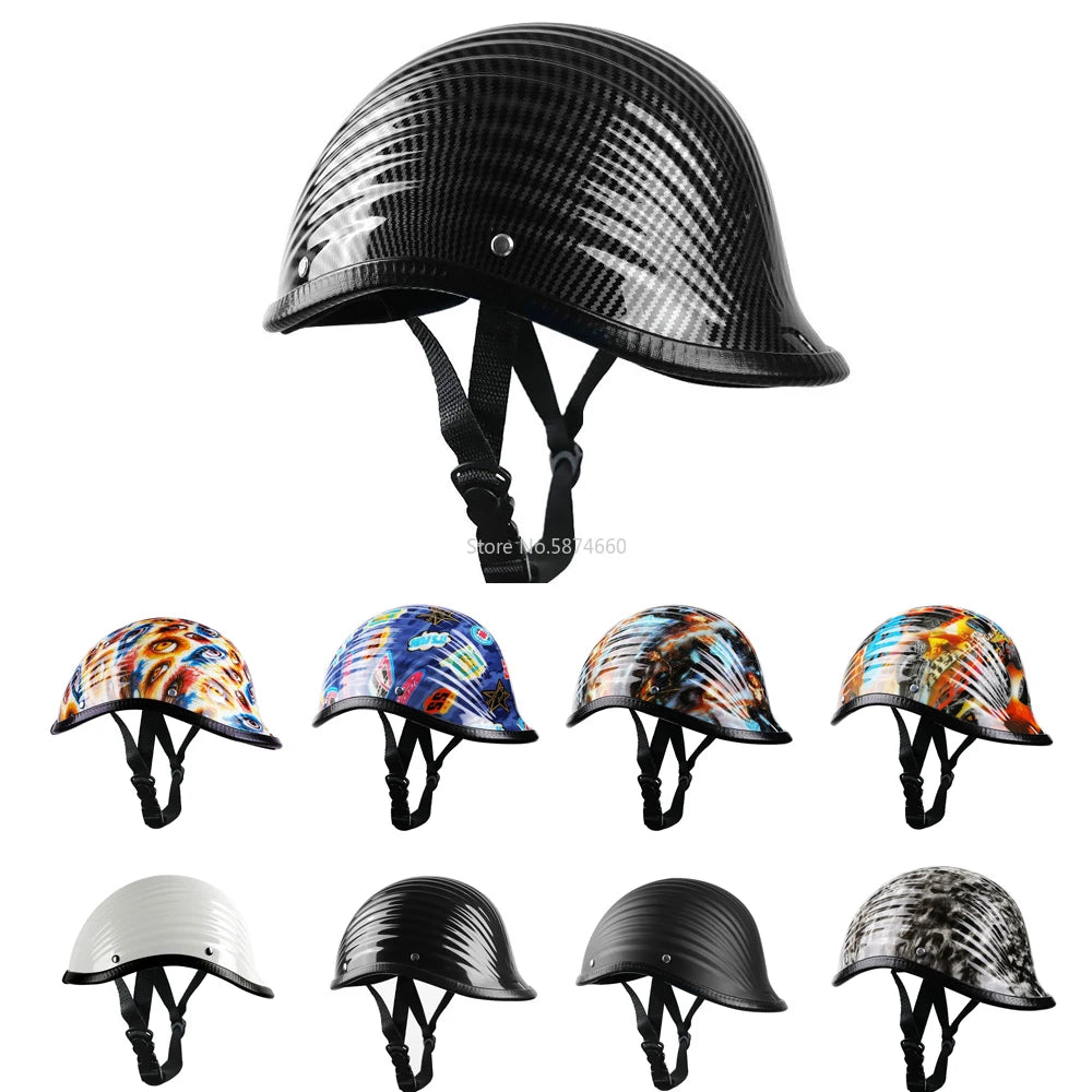 motorcycle helmet half face helmet