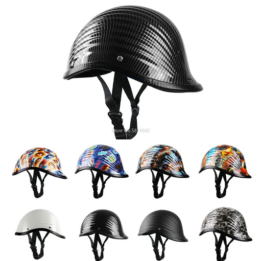 motorcycle helmet half face helmet
