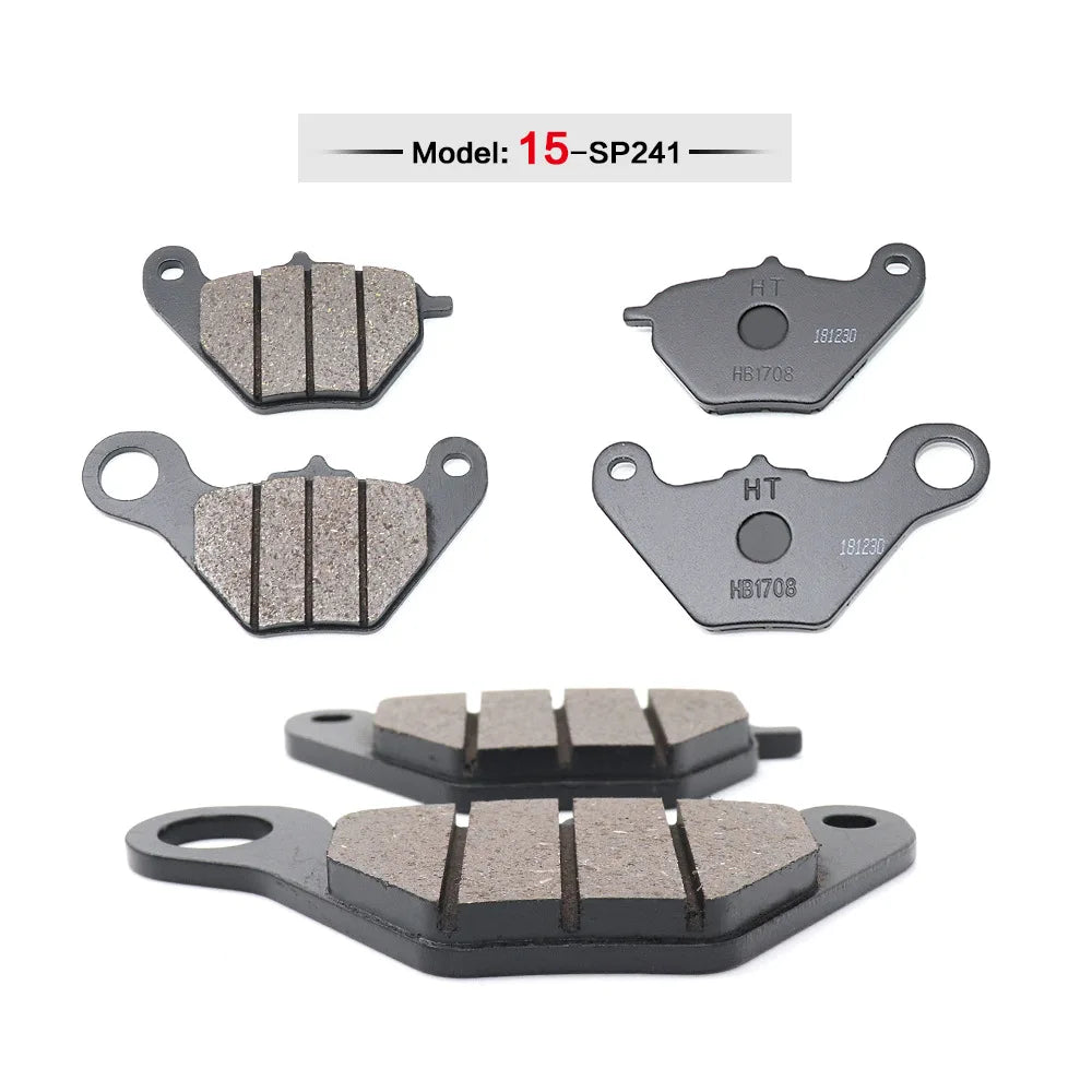 Motorcycle Brakes Front Rear Disc Brake Pads Shoes for 50cc 125cc 150cc 250cc CBR CRF CTCT CBX Scooter Moped