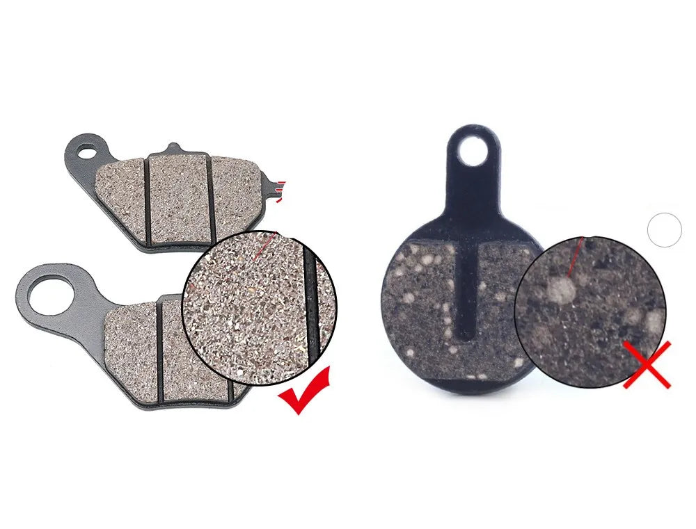 Motorcycle Brakes Front Rear Disc Brake Pads Shoes for 50cc 125cc 150cc 250cc CBR CRF CTCT CBX Scooter Moped