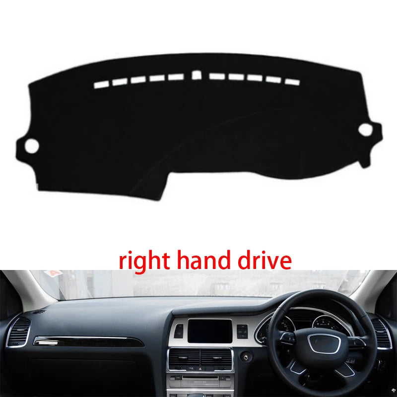 For AUDI Q7 2006 2007 2008 2009-2015 Right and Left Hand Drive Car Dashboard Covers Mat Shade Cushion Pad Carpets Accessories