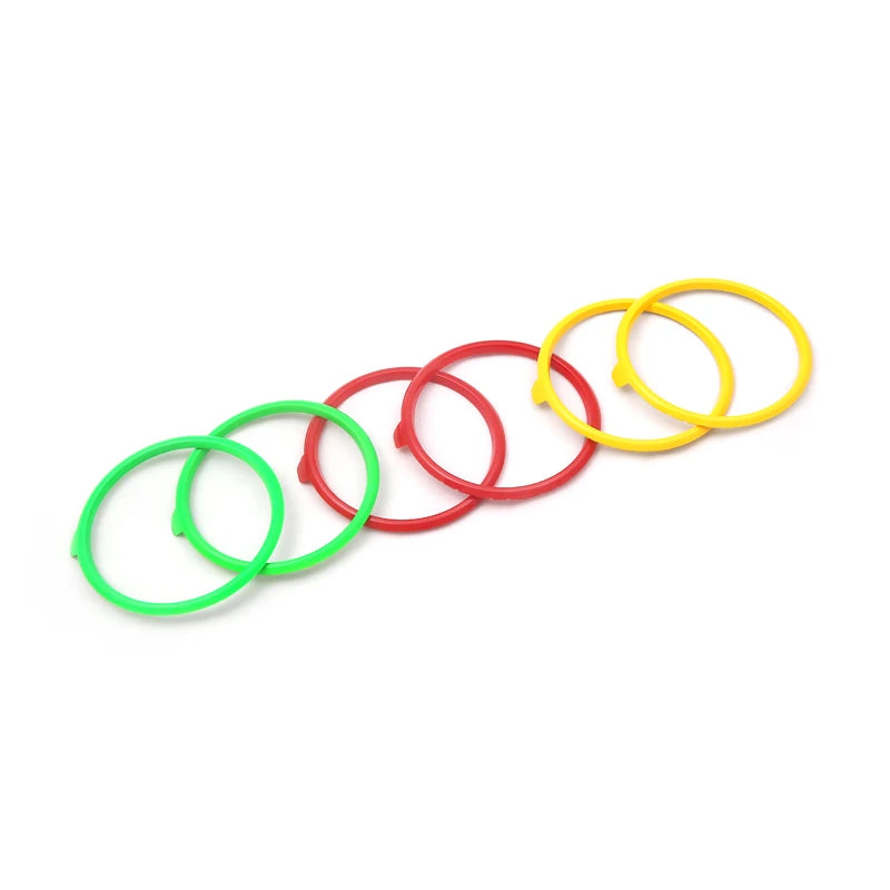 4pcs Green Red Yellow Air Condition Vent Outlet Ring Replacement Cover Trim for Audi A3 2013-2017 & S3 2013-2016