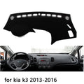 Right and Left Hand Drive Car Dashboard Covers Mat Shade Cushion Pad Carpets Accessories for Kia K3 K 3 2013 2014 2015 2016 2017