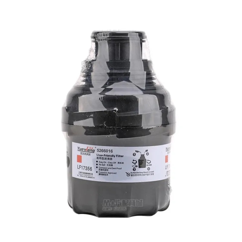 Oil Filter OEM 5266016 LF17356 #S167 Fuel Filter For Fleetguard Truck FOTON TUNLAND Pickup 2.8TD Diesel Engine Cummins ISF2.8