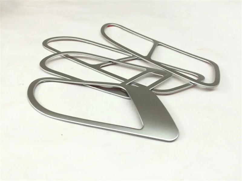 Car Styling ABS Chrome Interior INNER Door Handle Bowl Frame Cover Trim For Volkswagen VW Tiguan 2010 2011 2012 2013 2014 2015