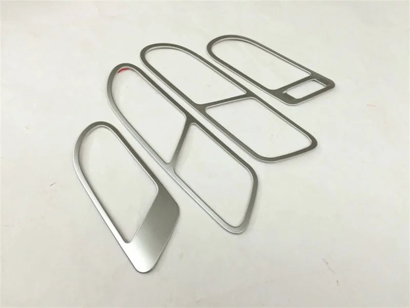 Car Styling ABS Chrome Interior INNER Door Handle Bowl Frame Cover Trim For Volkswagen VW Tiguan 2010 2011 2012 2013 2014 2015