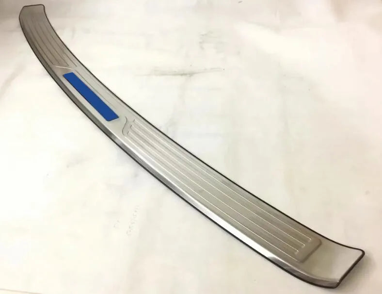 Car Accessories Rear Outside Bumper Protection Trunk Trim Cover Plate Pedal For VW Volkswagen Teramont Atlas 2017 2018 2019 2020