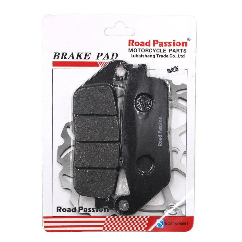 Road Passion Motorcycle Front & Rear Brake Pads For BUELL BLAST 2000 2001 2002 2003 2004 2005 2006 2007