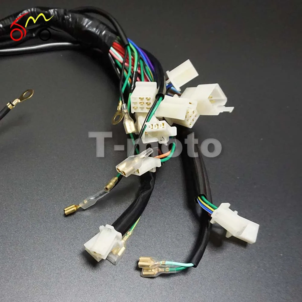 Electric Start Wiring Loom Harness 200cc 250cc 300cc ATV Pit Quad Bike Atomik Thumpstar Buggy Go Kart