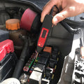 Probador de circuito eléctrico automotriz de 5-36 V, probador de voltaje eléctrico digital para automóvil, pluma de prueba, detector de sonda, probador de voltaje para automóvil