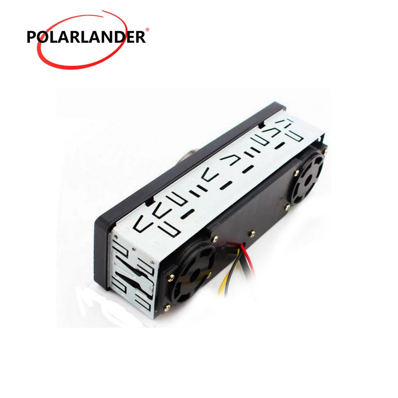 Car Radio MP3 Audio Player AV252 1 Din Bluetooth Hands-free Stereo FM Builtin 2 Speakers Supports USB SD AUX Playback