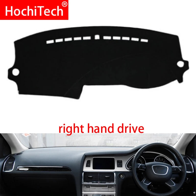 For AUDI Q7 2006 2007 2008 2009-2015 Right and Left Hand Drive Car Dashboard Covers Mat Shade Cushion Pad Carpets Accessories