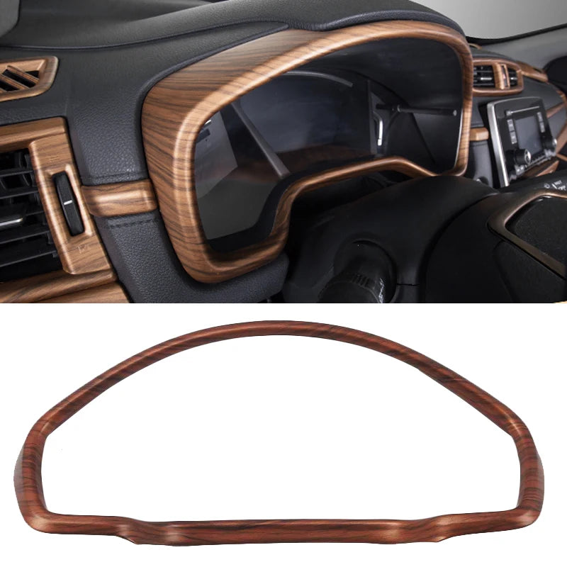 Car Interior Peach Wood Grain Inner Door Handle Decoration Frame Car Styling For Honda CRV CR-V 2017 2018 2019 2020 Accessories