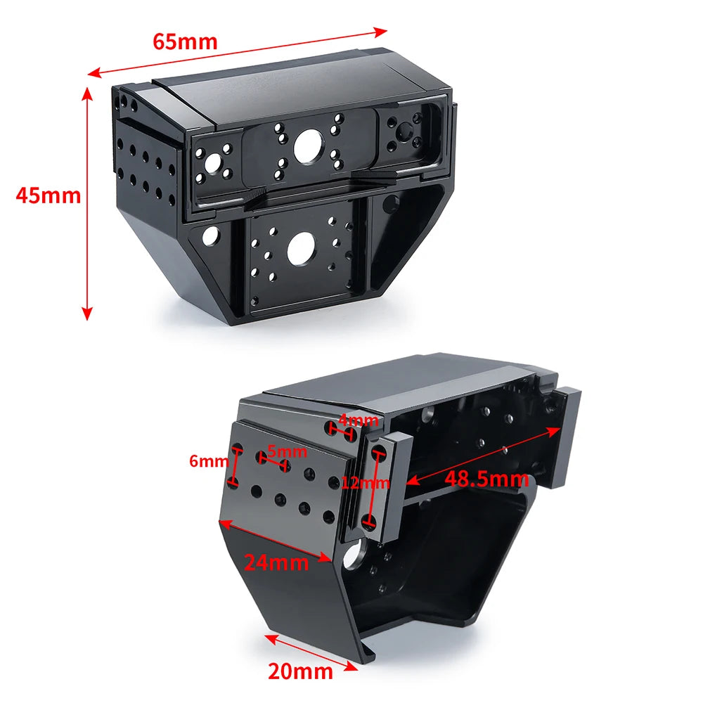 Viga trasera de tractor Tamiya TRINOOD para remolque de camión Tamiya 1/14, remolque de carga RC, accesorios de actualización para coche