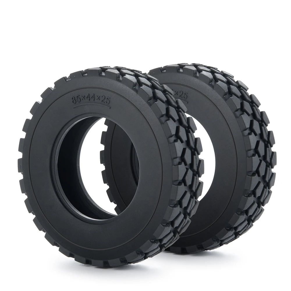 1:14 Tamiya Rubber Tyre Wheel Tires 22/25mm for 1/14 RC Rock Crawler Tamiya Trailer Tractor Truck RC Car Wheels Parts