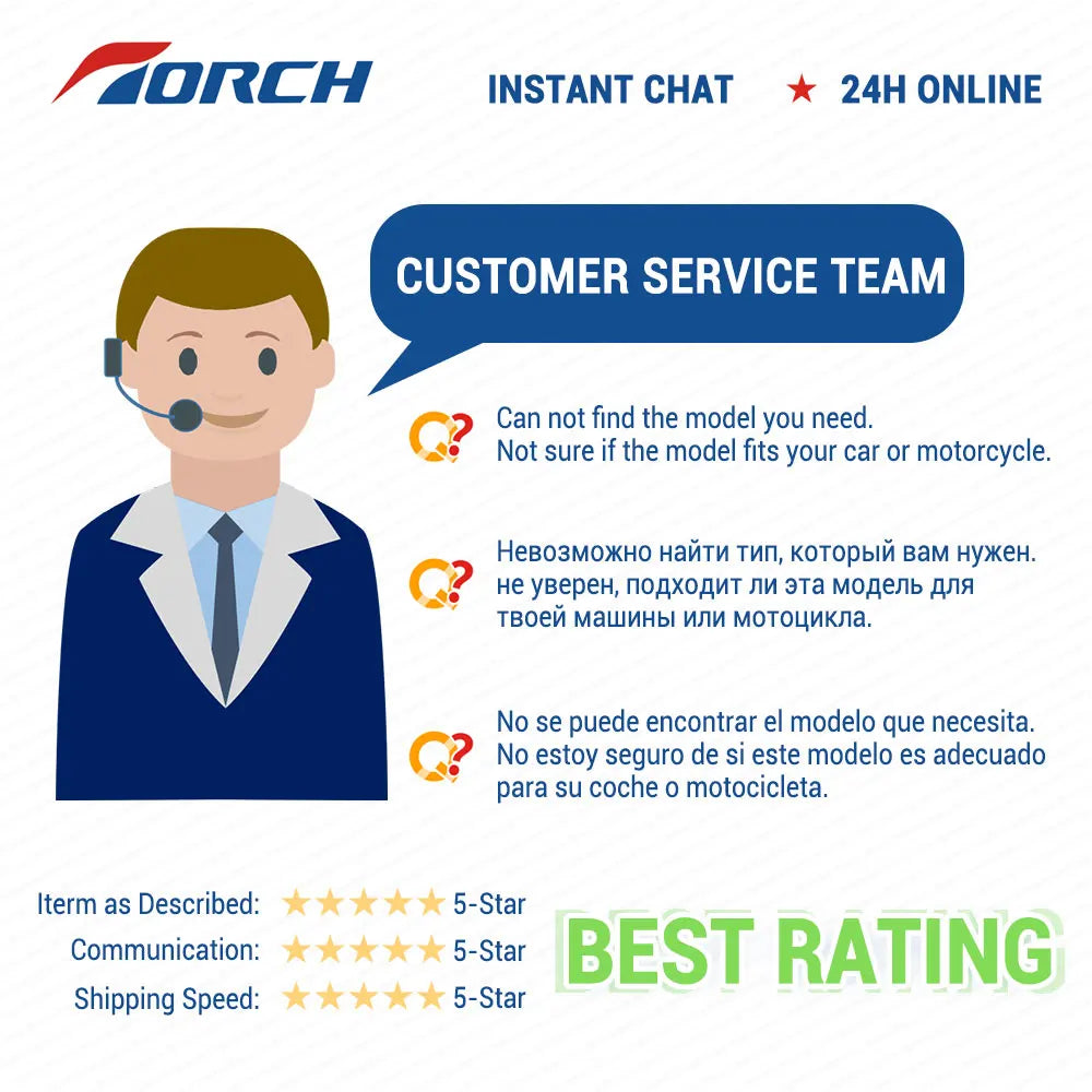 Iridium Candles China Original TORCH Spark Plugs FR7NII33X/SILFR6C11/VFKH20//K6RTMI