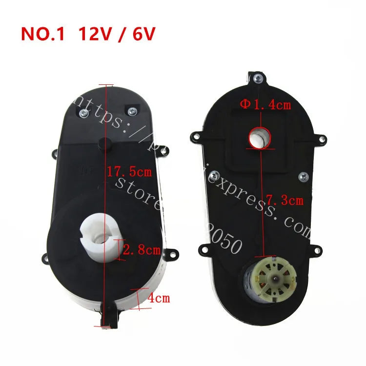 Children electric car steering gearbox with motor,Steering motor for remote control car,toy car steering gear box with engine