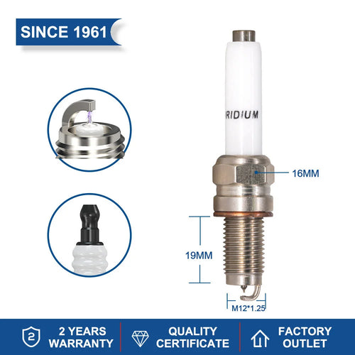 2-8PCS Iridium Platinum Spark Plugs TORCH DK7RBIP Replace for Candles 0241145515 VW 04E905601B 04E905612C PZKER7A8EGS