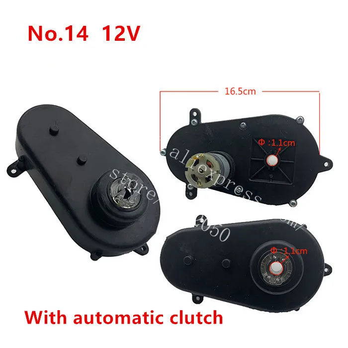 Children electric car steering gearbox with motor,Steering motor for remote control car,toy car steering gear box with engine