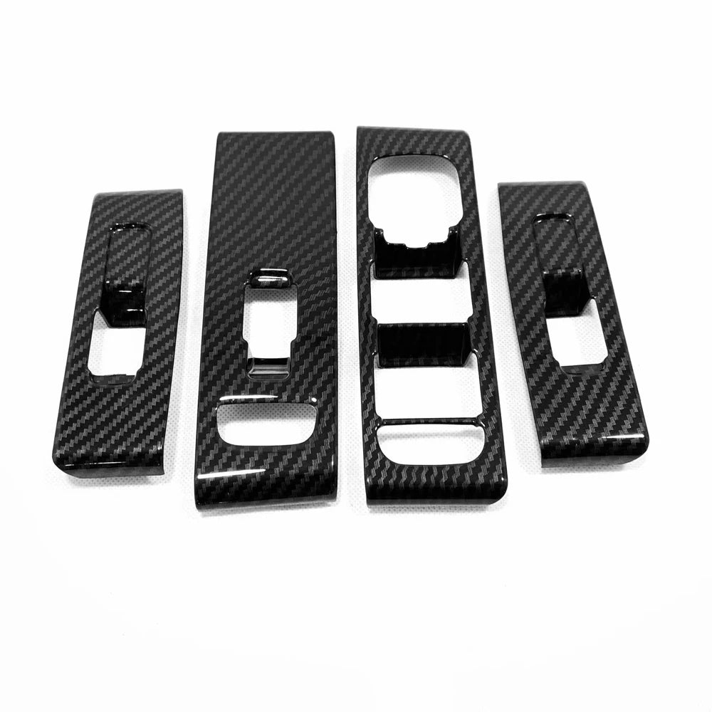 Car Interior Accessories For Volvo XC40 XC 40 2019 2020 2021 Water Cup Cover Air Vent Trims Window Lift Switch Panel Cover Trim