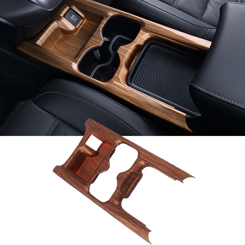 Car Interior Peach Wood Grain Inner Door Handle Decoration Frame Car Styling For Honda CRV CR-V 2017 2018 2019 2020 Accessories
