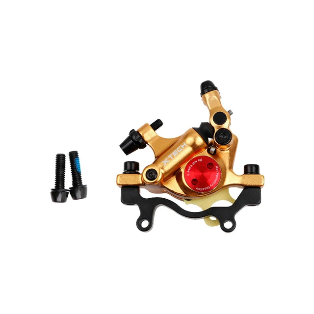 ZOOM HB100 MTB Hydraulic Brakes Set Bicycle Caliper Disc Brakes For Mountain Bike Pushes Caliper Piston Cycling With Rotor 160mm