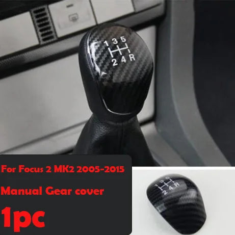 Car-Styling Accessories Air vent Gear Water Cup Holder AC Panel Interior Decorative Cover Case For Ford Focus 2 mk2 2005-2008