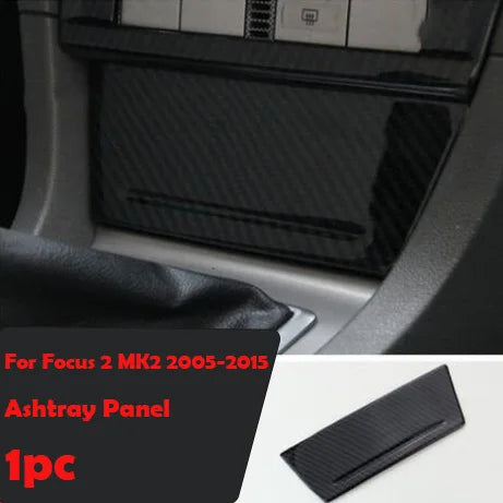Car-Styling Accessories Air vent Gear Water Cup Holder AC Panel Interior Decorative Cover Case For Ford Focus 2 mk2 2005-2008