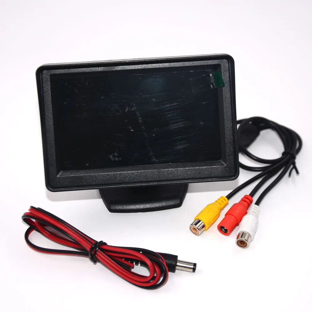 Parking Backup Car Monitor 4.3 inch Screen for Rear View Reverse Camera TFT LCD Display HD Digital Color 4.3 Inch PAL/NTSC