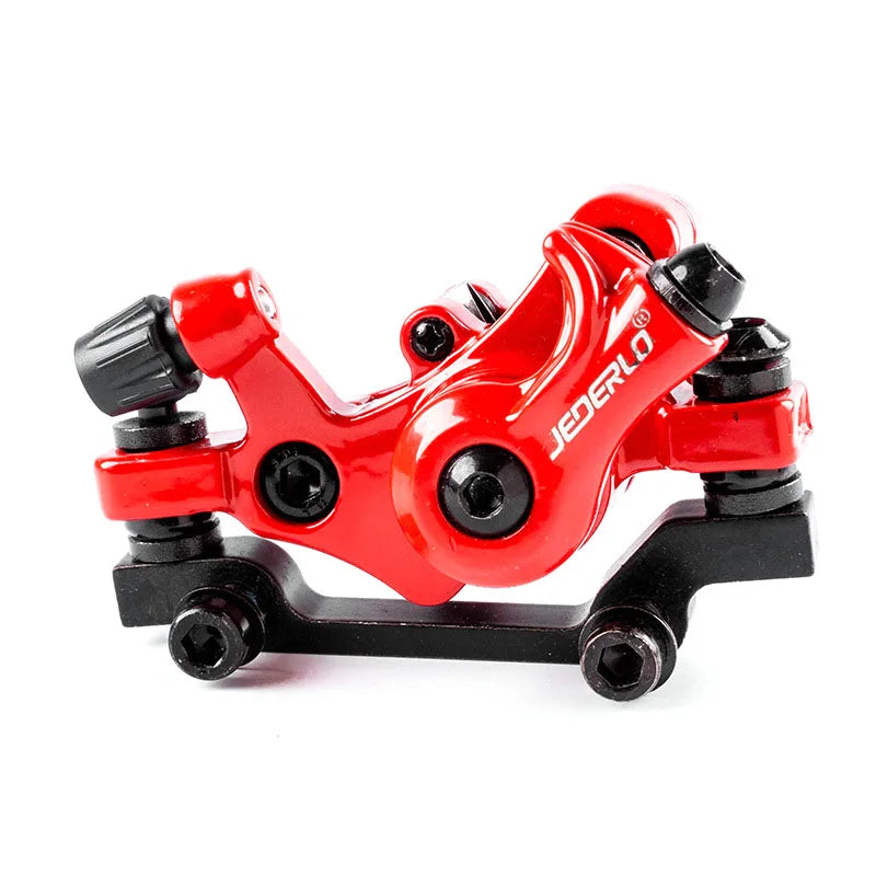 JEDERLO bicycle disc brake aluminum alloy electric bicycle mechanical brake system F160-R140/F180-R160 XTR brake pads 160mm Disc