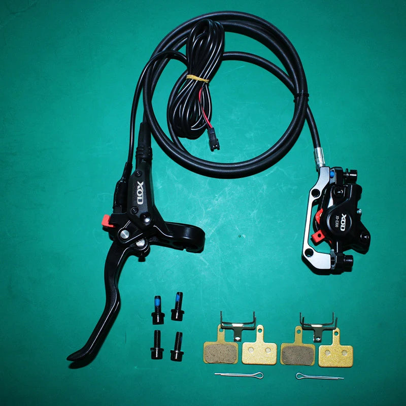 Original XOD e300 Ebike Electricty Power Control Shifter Disc Brake Hydraulic Bicycle Brake Ebike Parts