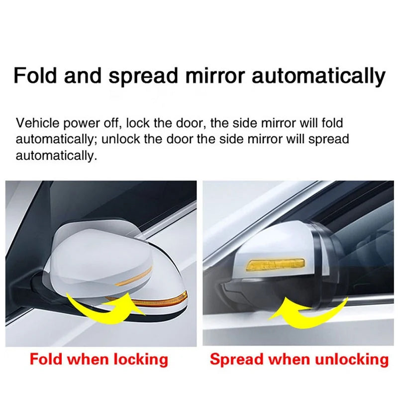 Car Accessories Side Mirror Folder Folding and Spread Kit By Remote control For Mazda 3/Axela 2014+