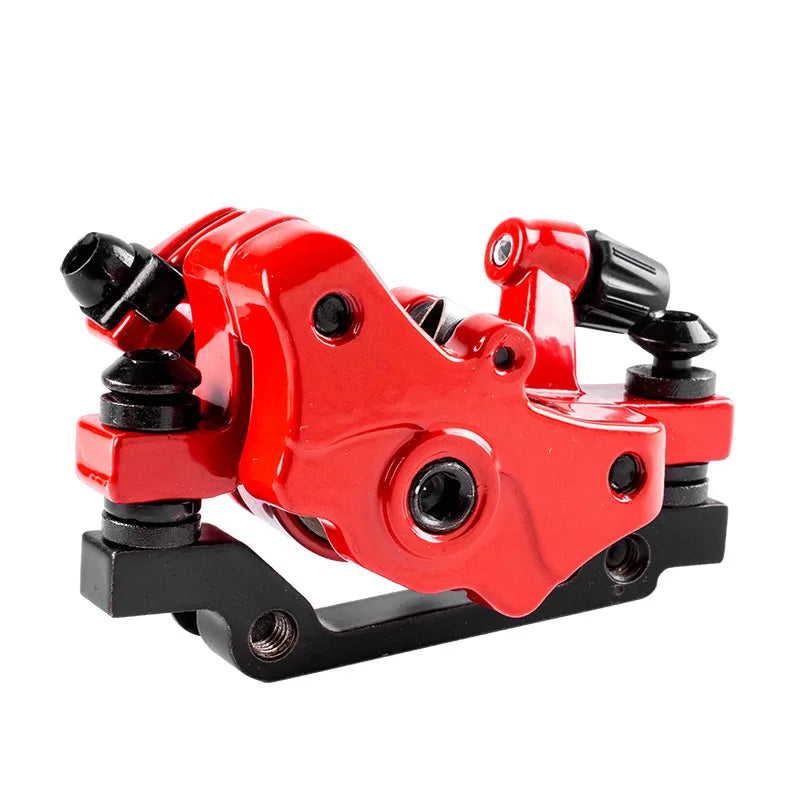 Freno de disco de bicicleta JEDERLO, sistema de freno mecánico de bicicleta eléctrica de aleación de aluminio F160-R140/F180-R160 XTR, pastillas de freno de disco de 160 mm