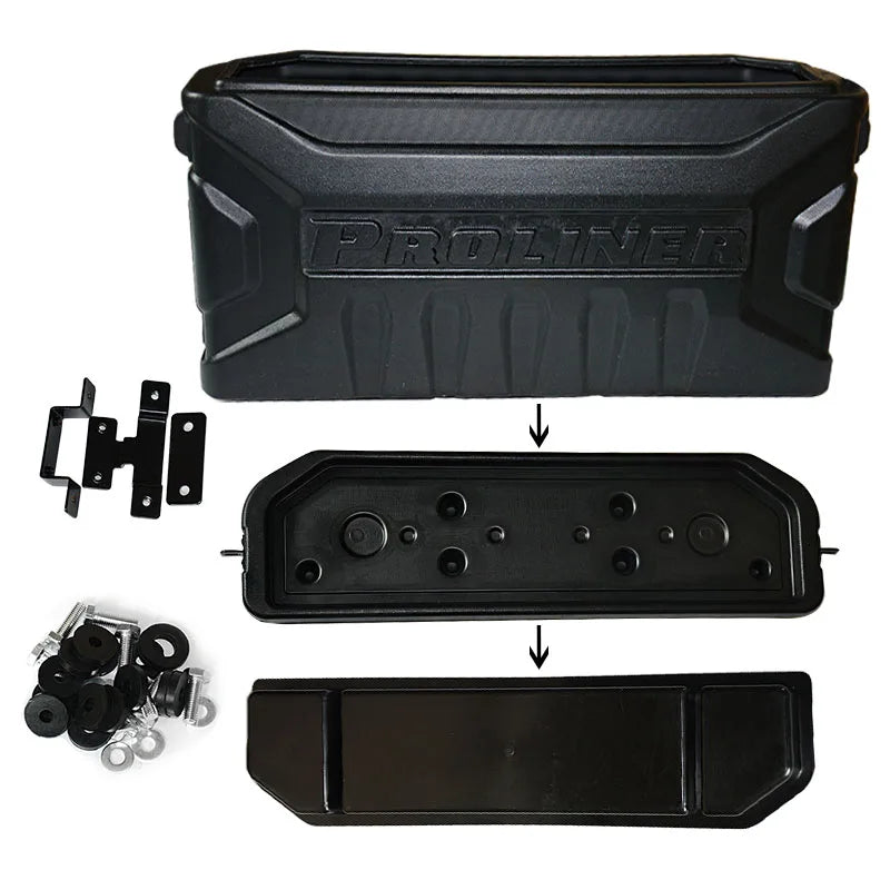 Caja de almacenamiento para herramientas de camión, compatible con Hilux Mu-x D-max Navara L200, accesorios exteriores para automóviles