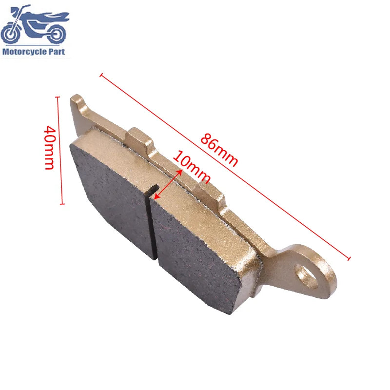 Pastillas de freno traseras para TRIUMPH Daytona 600 650 675 R Speed ​​Four 600 TT 600 675 Daytona R Street Triple R 675 2000-2011 2012 2013