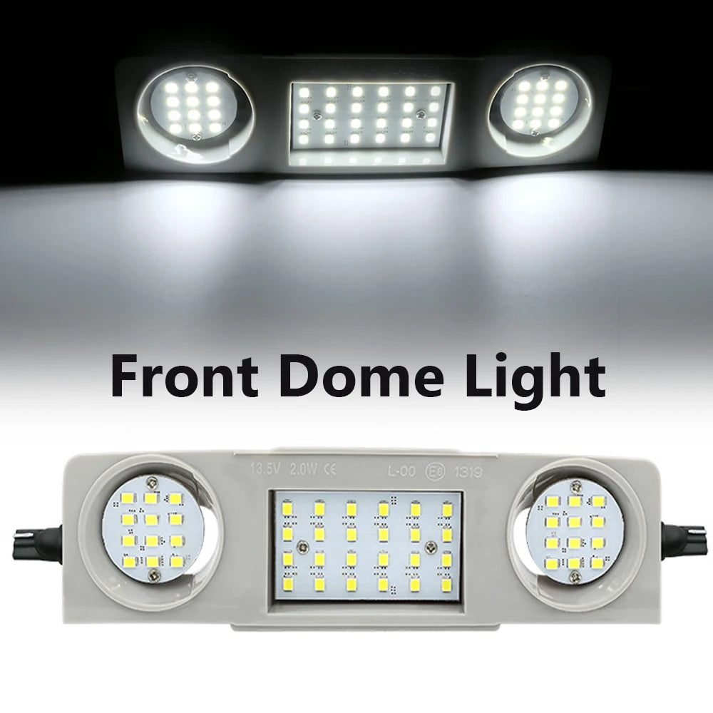 LED Car Interior Dome Reading Light For VW Passat Golf Jetta Tiguan Touran Sharan Seat Alhambra Leon Skoda Octavia Superb Yeti