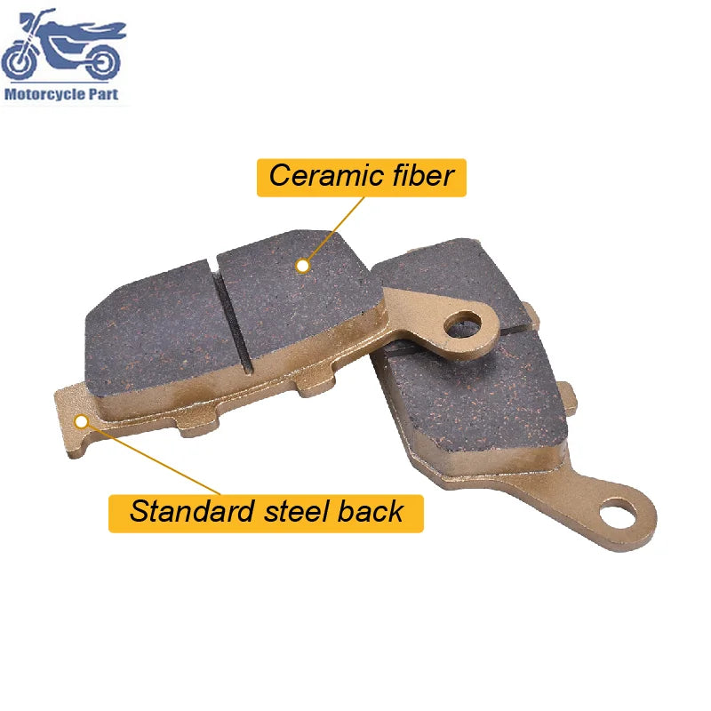 Pastillas de freno traseras para TRIUMPH Daytona 600 650 675 R Speed ​​Four 600 TT 600 675 Daytona R Street Triple R 675 2000-2011 2012 2013