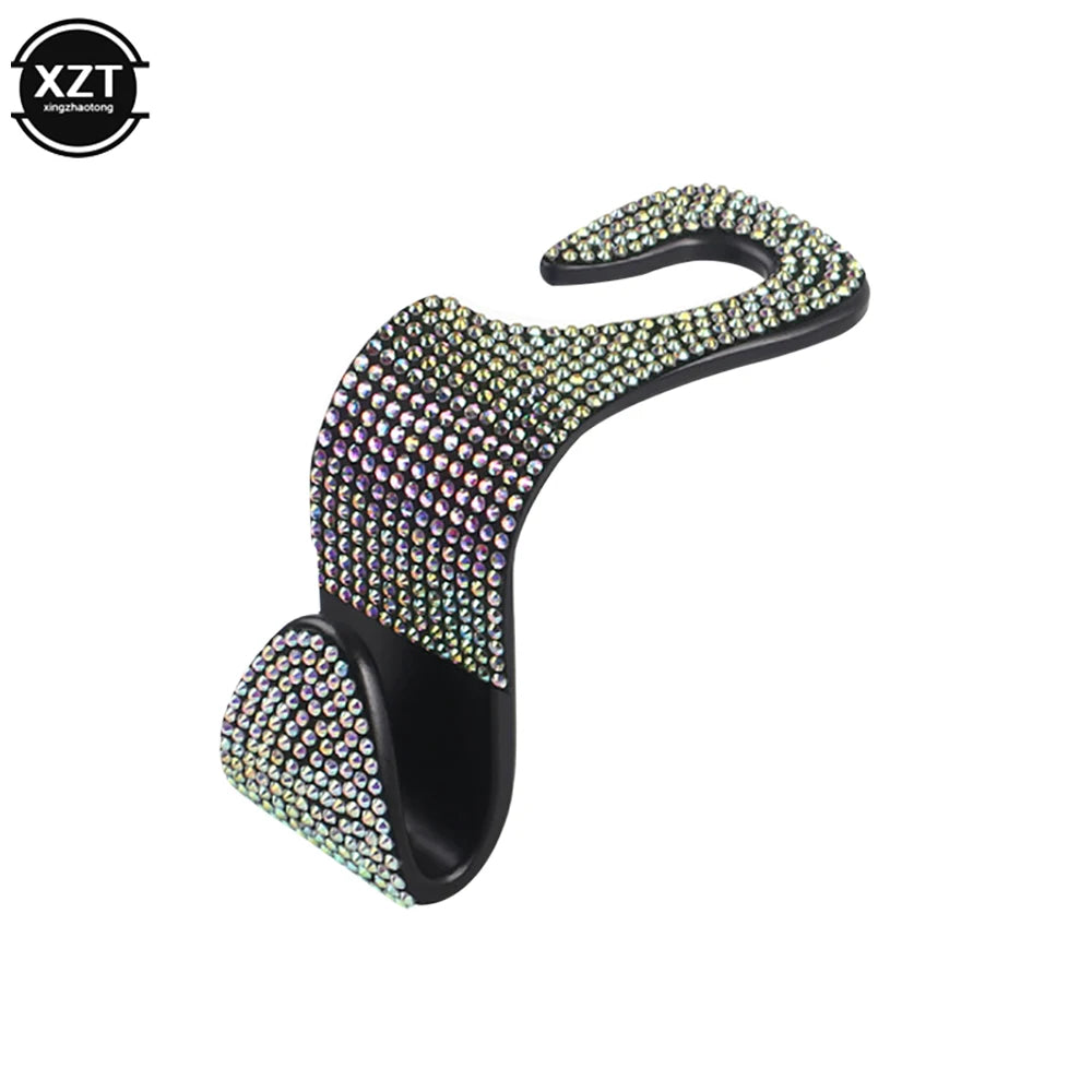 1PC Car Accessories Car Clips Seat Back Hooksfor Auto Back Seat Organizer Hanger Storage Holder