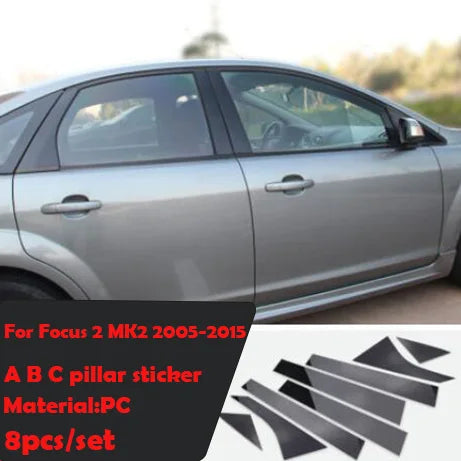 Car-Styling Accessories Air vent Gear Water Cup Holder AC Panel Interior Decorative Cover Case For Ford Focus 2 mk2 2005-2008