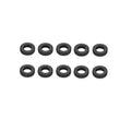 10PCS Mini Tires Diameter 10/20/24/32/40/50mm Emulated Tyres Black Micro Wheel for RC Fishing Bait Boat/RC Simulation Boat Parts