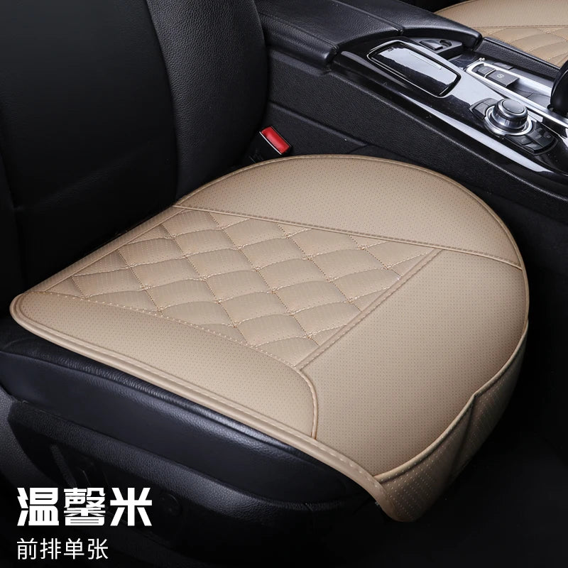 Auto Seat Cushion Leather Seat Cover Car Seat Protector Cushion seat Car Front Seats Covers luxury car seat Cape 5 seats