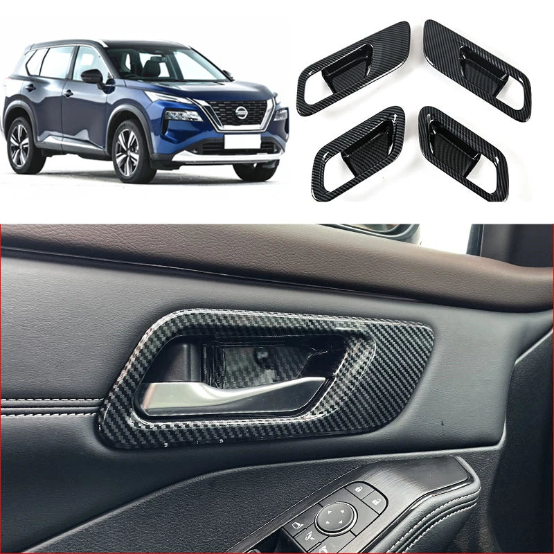 Car Accessories For Nissan Rogue X Trail T33 2021 2022 center console interior door handle air outlet window lift panel