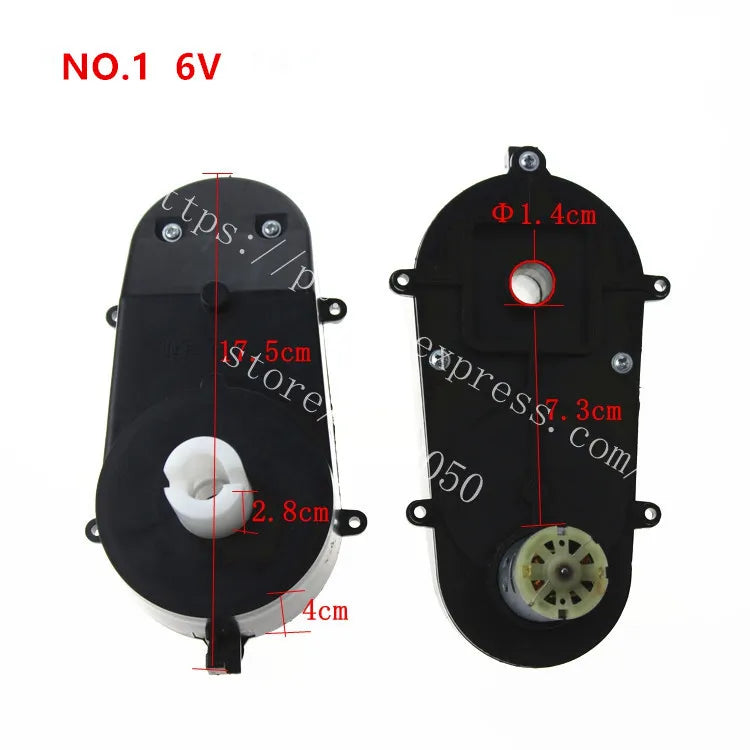 Children electric car steering gearbox with motor,Steering motor for remote control car,toy car steering gear box with engine