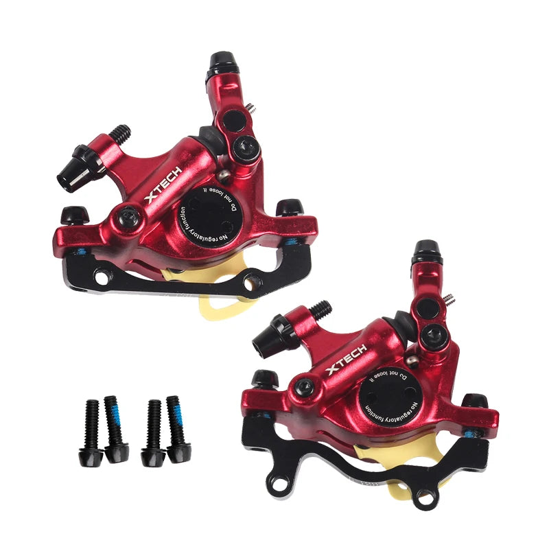 ZOOM HB100 MTB Hydraulic Brakes Set Bicycle Caliper Disc Brakes For Mountain Bike Pushes Caliper Piston Cycling With Rotor 160mm