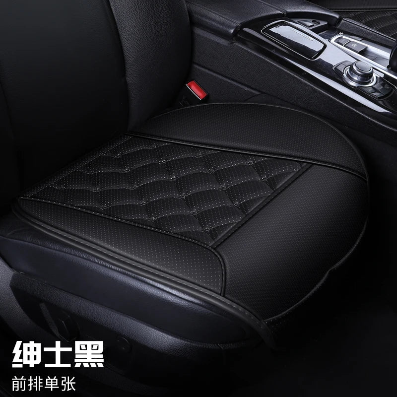 Auto Seat Cushion Leather Seat Cover Car Seat Protector Cushion seat Car Front Seats Covers luxury car seat Cape 5 seats