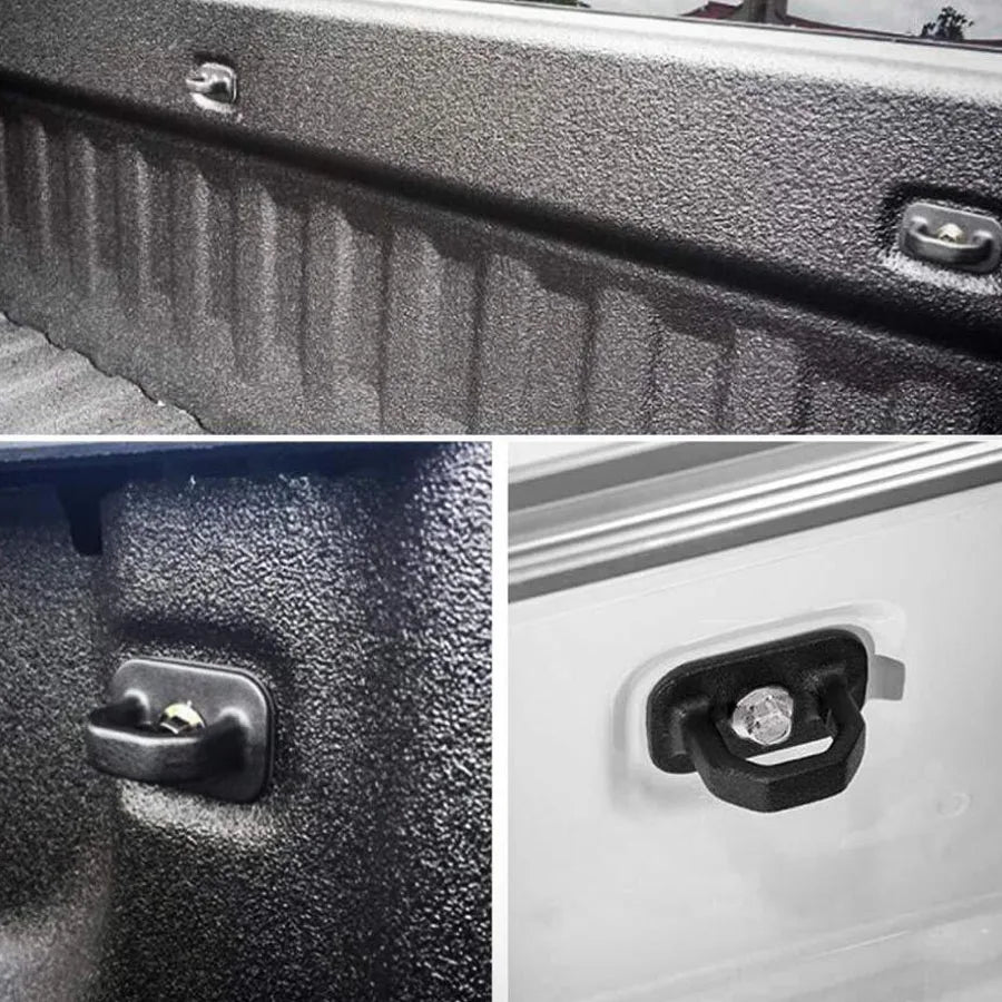 2pcs Trunk Tie Down Anchor Pickup Truck Bed Side Wall Clip For Ford Chevy Silverado GMC Sierra Colorado Canyon Cargo Trunk Hook