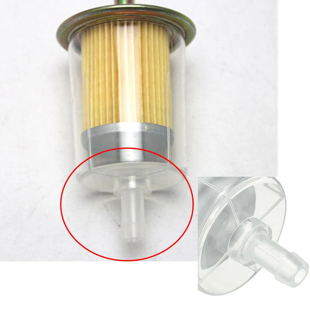Motorcycle Tractor Truck Inline Gas Petrol Fuel Filter 8mm 3/8'' Pipe Universal Car Tuning Durable Car Accessories Universal